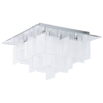 EGLO Condrada 1 - Plafondlamp - 8 Lichts - Chroom - Wit