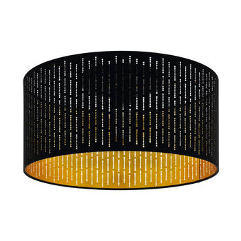 EGLO Varillas Plafondlamp - 1 lichts - Ø47,5 cm - E27 - Zwart