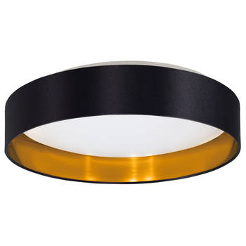 EGLO Maserlo 2 Plafondlamp - LED - Ø 38 cm - Wit/Zwart/Goud