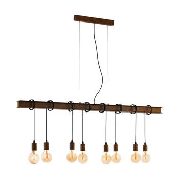 EGLO Townshend 4 Hanglamp - E27 - 150 cm - Bruin