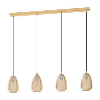 EGLO Alobrase Hanglamp - E27 - 108 cm - Koper/Amber