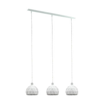 EGLO Roccaforte Hanglamp - E14 - 75 cm - Wit