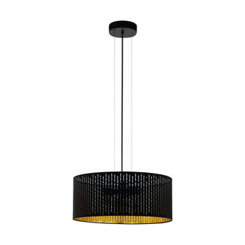 EGLO Varillas Hanglamp - 3 lichts - Ø53 cm - E27 - Zwart