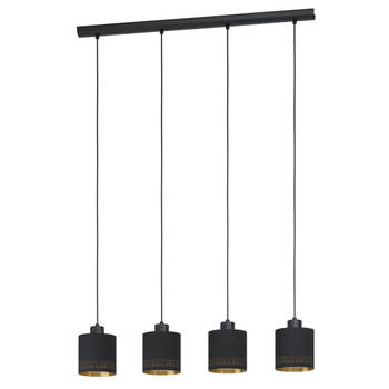 EGLO Esteperra - Hanglamp - E27 - 94 cm - Zwart