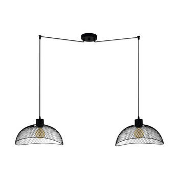 EGLO Pompeya Hanglamp - E27 - Ø 31 cm - Zwart