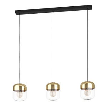 EGLO Maryvilla Hanglamp - E27 - 87 cm - Goud/Zwart