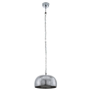EGLO Vintage Dumphry - Hanglamp - 1 Lichts - ø340 mm. - Chroom