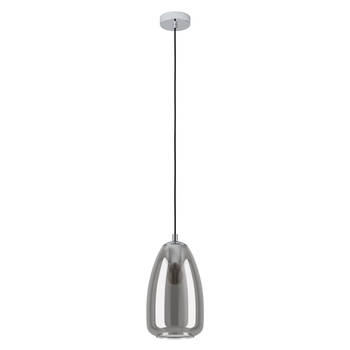 EGLO Alobrase Hanglamp - 1 lichts - Ø20 cm - E27 - Chroom