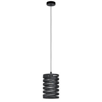 EGLO Cremella Hanglamp - E27(excl.) - industrieel - Ø18 cm - Zwart