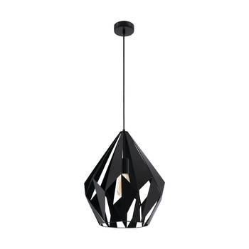 EGLO Carlton 5 Hanglamp - E27 - Ø 38,5 cm - Zwart