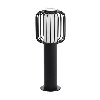 EGLO Ravello Sokkellamp - Staamde lamp - Buiten - E27 - 45 cm - Zwart