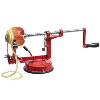 Sareva Appelschilmachine / Aardappelschilmachine - met zuignap - Rood