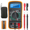 Strex Digitale Multimeter - AC / DC - Incl. 9V Duracell Batterij, Klemtangen & Opberghoes - Multi Meter