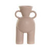 Deco Vaas Nordic Body Porselein - Beige - H20 cm