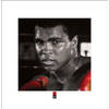 Kunstdruk Muhammad Ali Boxing Gloves 40x40cm