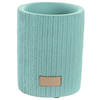 Badkamer tandenborstelhouder / drinkbeker - keramiek - mintgroen - 8 x 10 cm - Tandenborstelhouders