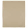 vidaXL Hoeslakens jersey 2 st 90x200 cm katoen taupe