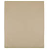 vidaXL Hoeslakens jersey 2 st 160x200 cm katoen taupe