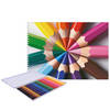 A4 multi-colors schetsboek/ tekenboek/ kleurboek/ schetsblok wit papier met 36x kleurpotloden - Schetsboeken