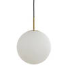 Light & Living - Hanglamp MEDINA - Ø40x40cm - Wit