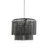 Light & Living - Hanglamp GULARO - Ø60x43cm - Zwart