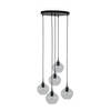 Light & Living - Hanglamp Rakel - 61x61x66 - Zwart