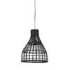 Light & Living - Hanglamp Puerto - 34x34x41.5 - Zwart