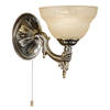 EGLO Marbella - Wandlamp - 1 Lichts - Brons - Champagne