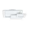 EGLO Mentalurgia Plafond- en Wandlamp - 49 cm - Wit/Chroom