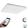 EGLO connect.z Herrora-Z Smart Plafondlamp - 59,5 cm - Wit - Dimbaar