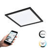 EGLO connect.z Salobrena-Z Smart Plafondlamp - 45 cm - Zwart - Dimbaar