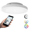 EGLO connect.z Turcona-Z Smart Plafondlamp - Ø 30 cm - Wit - Instelbaar RGB & wit licht - Dimbaar - Zigbee