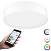 EGLO connect.z Romao-Z Smart Plafondlamp - Ø 57 cm - Wit - RGB 