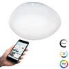 EGLO connect.z Sileras-Z Smart Plafondlamp - Ø 43 cm - Wit - RGB