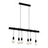 EGLO Townshend Hanglamp - E27 - 100 cm - Zwart