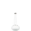 EGLO Optica - Hanglamp - 2 Lichts - Ø445mm. - Nikkel-Mat - Wit