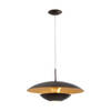 EGLO Nuvano Hanglamp - 1 Lichts - E27 - Ø480mm. - Bruin Goud