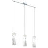 EGLO Rivato - Hanglamp - 3 Lichts - Wit, Chroom