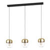 EGLO Maryvilla Hanglamp - E27 - 87 cm - Goud/Zwart