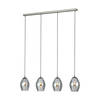 EGLO Estanys Hanglamp - E27 - 113 cm - Grijs/Zwart