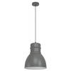 EGLO Ebury Hanglamp - E27 - Ø 38 cm - Grijs/Wit