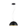 EGLO  Gaetano 1 Hanglamp - 1 Lichts - Ø38cm - Zwart, Goud