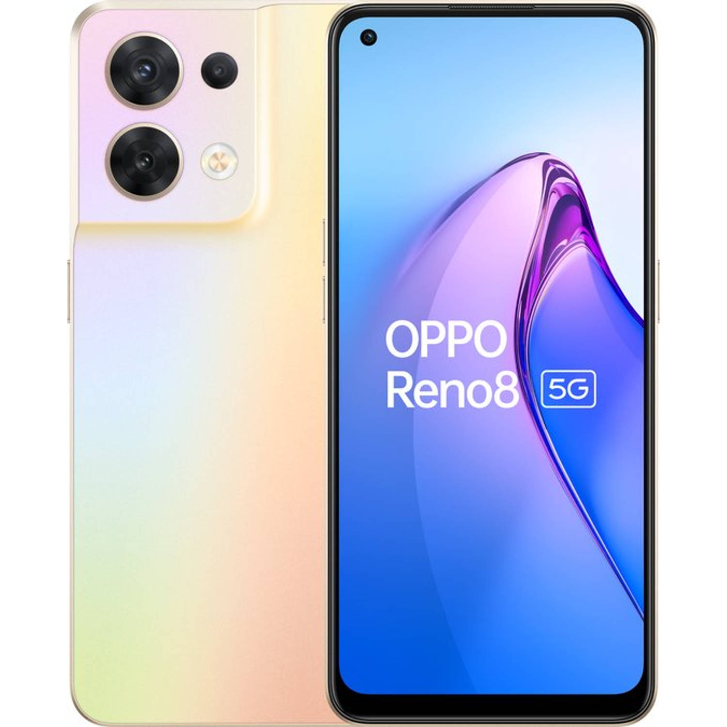 OPPO Smartphone Reno8 (Goud)