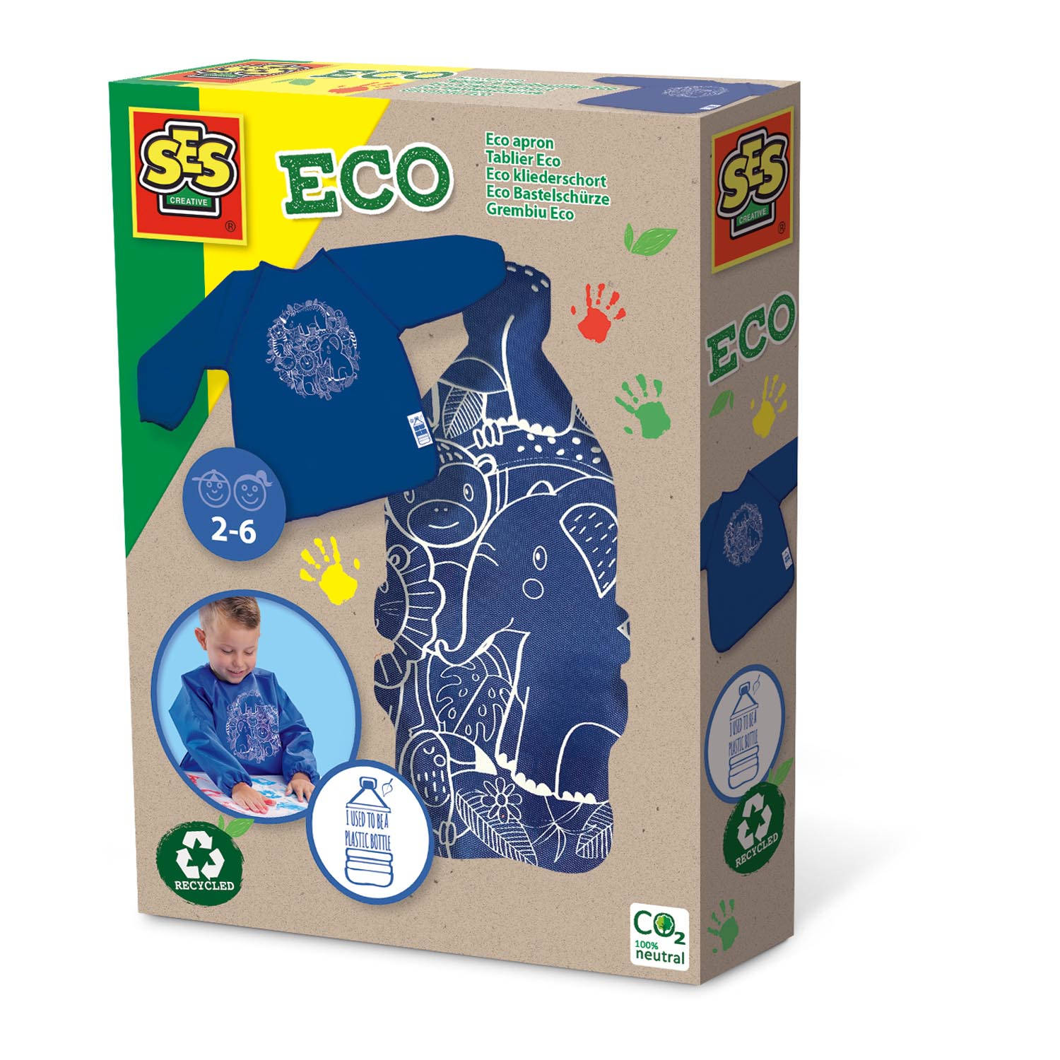 Eco kliederschort - 100% recycled