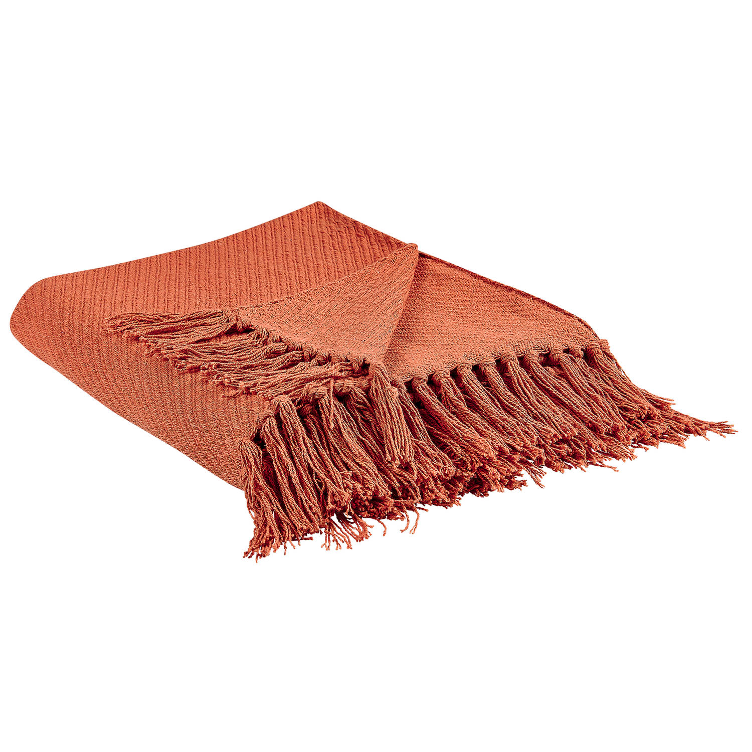 Beliani YARSA - Blanket - rood - Katoen