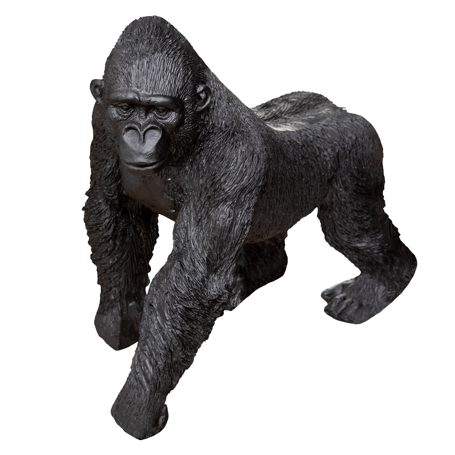 Deco object Gorilla Zwart – H22,5 cm