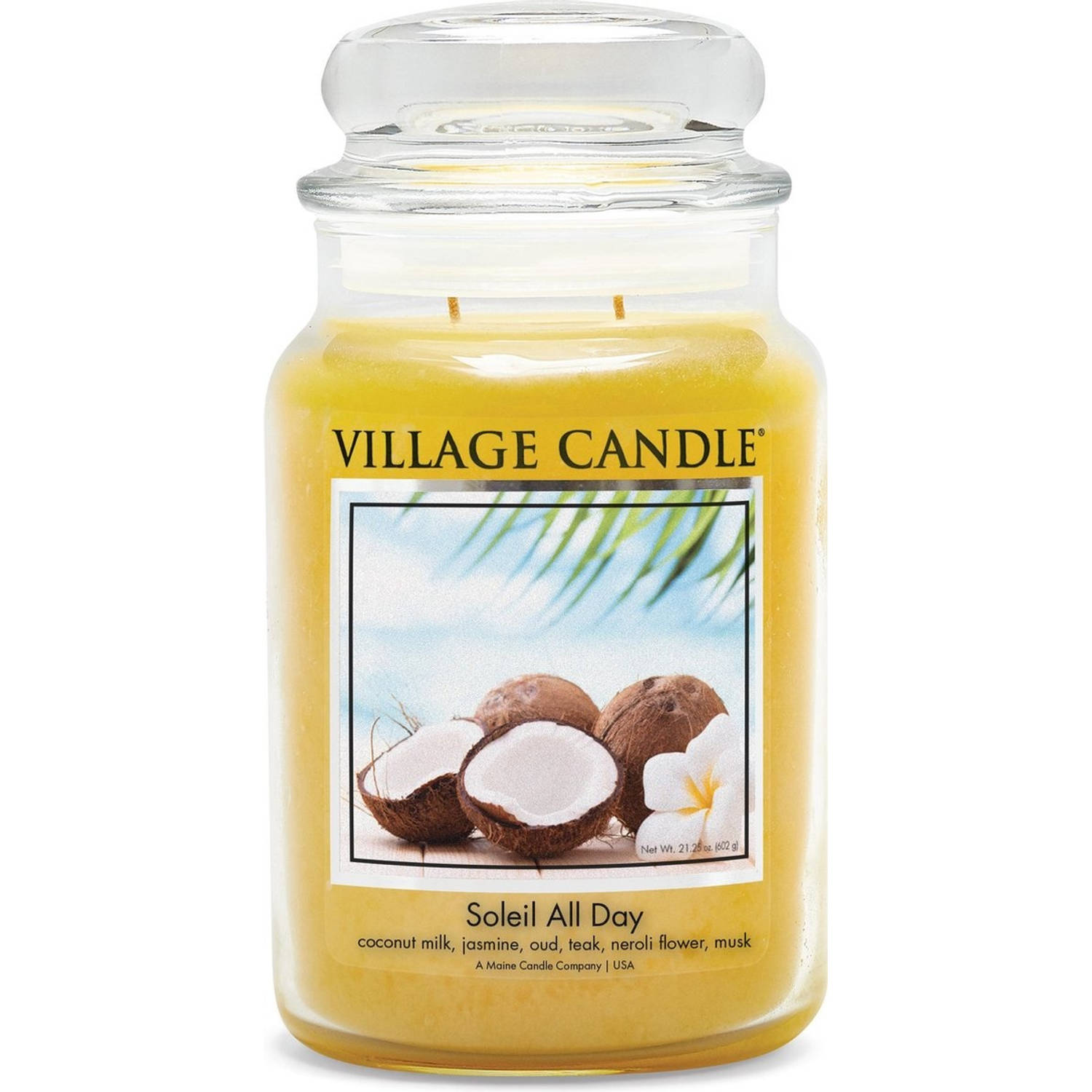 Village Candle - Soleil All Day - Large Candle - 170 Branduren