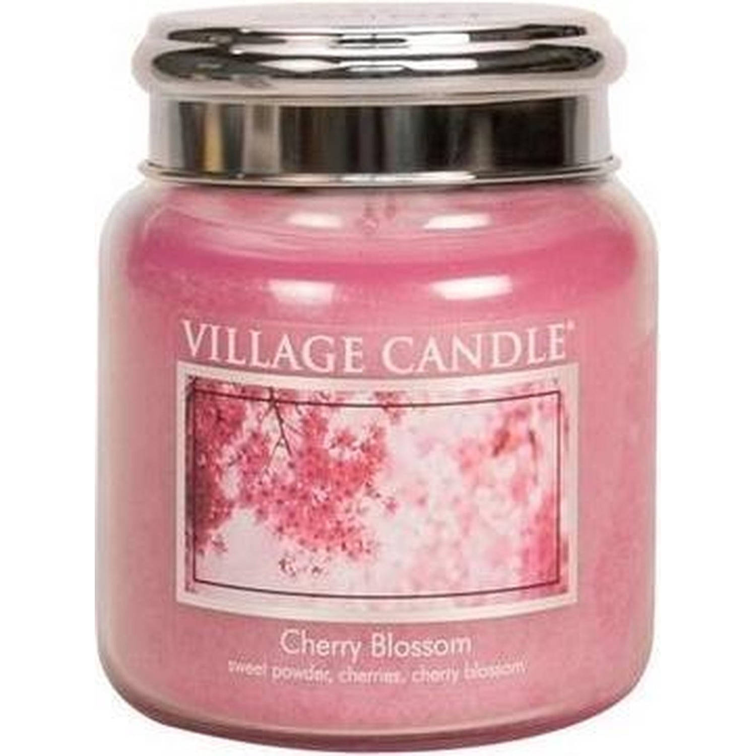Village Candle - Cherry Blossom - Mini Candle - 25 Branduren