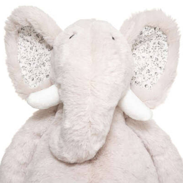 Pluche knuffel dier beige olifant 45 cm - Knuffeldier