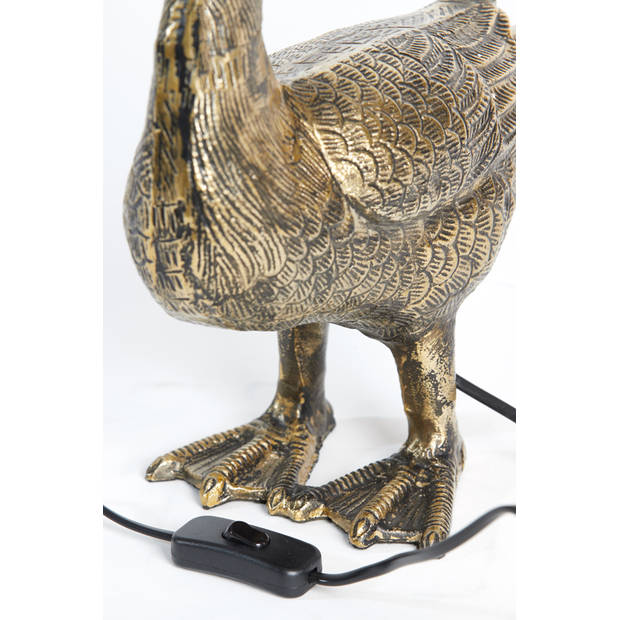 Light & Living - Lampvoet DUCK - 34x14x50cm - Brons